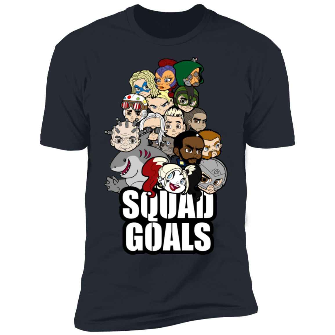 T-Shirts Indigo / S Squad Goals Men's Premium T-Shirt