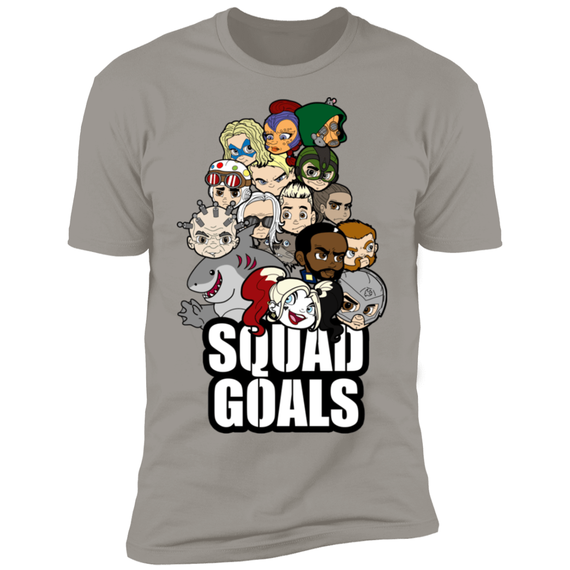 T-Shirts Light Grey / S Squad Goals Men's Premium T-Shirt