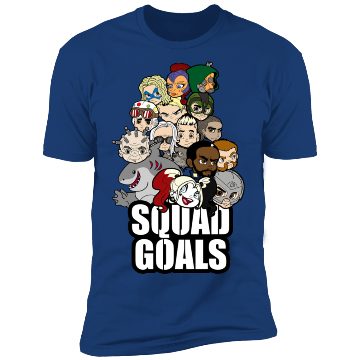 T-Shirts Royal / S Squad Goals Men's Premium T-Shirt