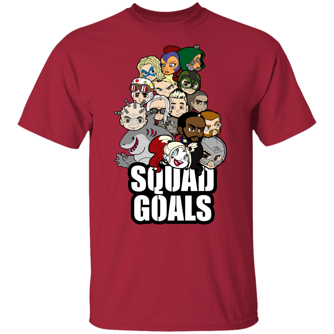 T-Shirts Cardinal / YXS Squad Goals Youth T-Shirt