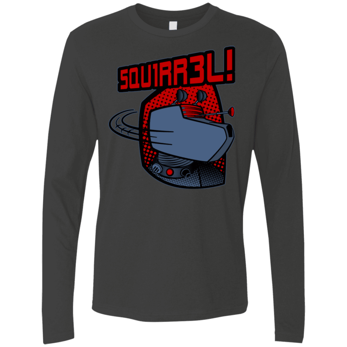 T-Shirts Heavy Metal / Small Squirrel Men's Premium Long Sleeve