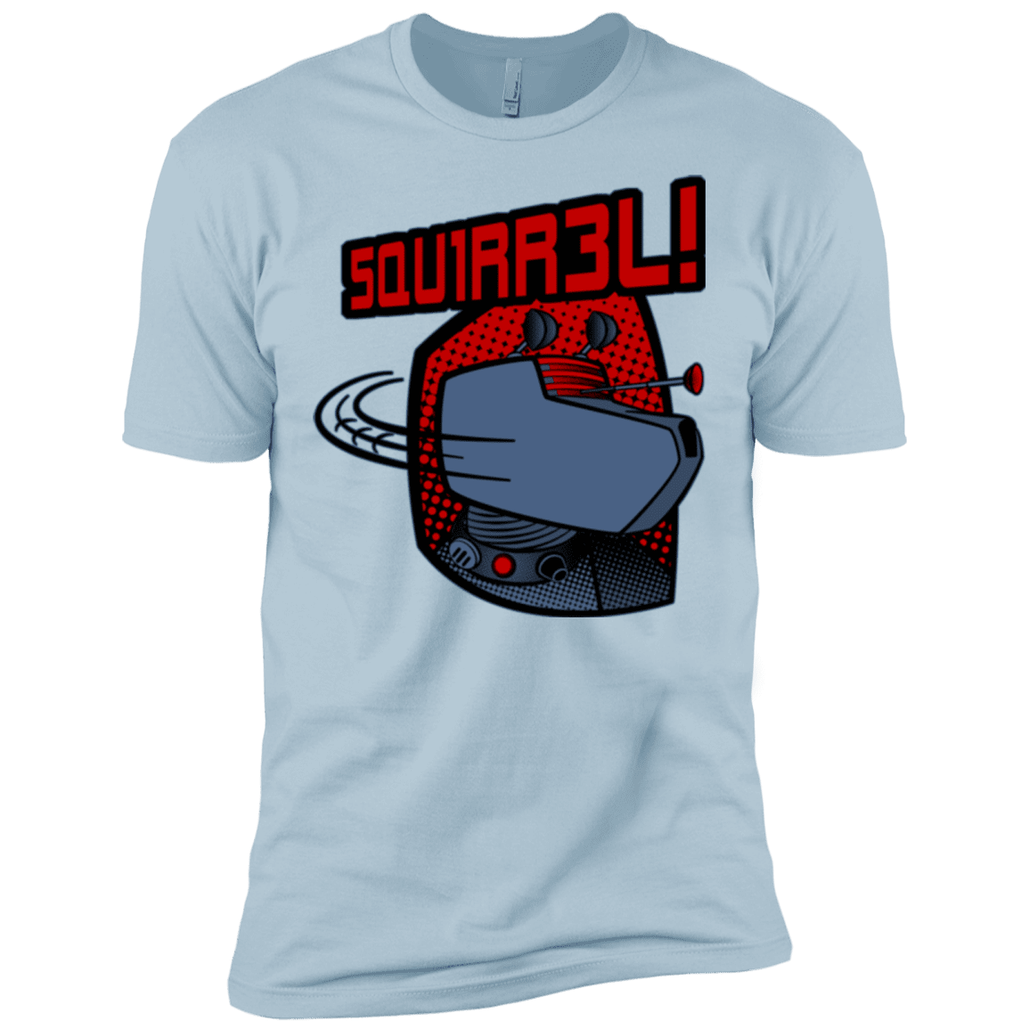 T-Shirts Light Blue / X-Small Squirrel Men's Premium T-Shirt