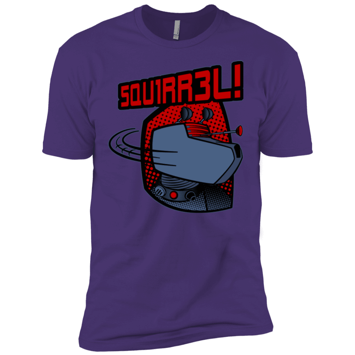 T-Shirts Purple / X-Small Squirrel Men's Premium T-Shirt