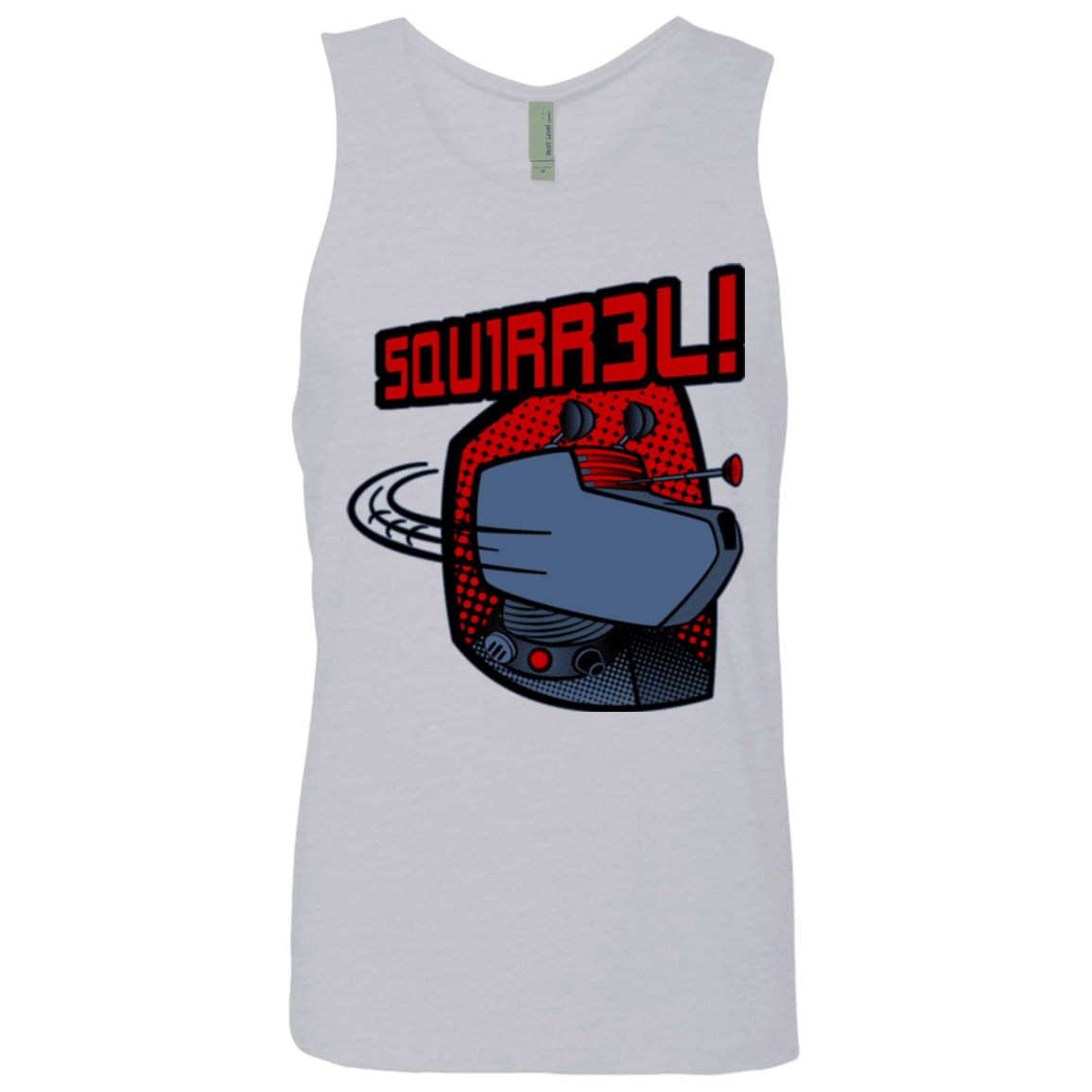 T-Shirts Heather Grey / Small Squirrel Men's Premium Tank Top