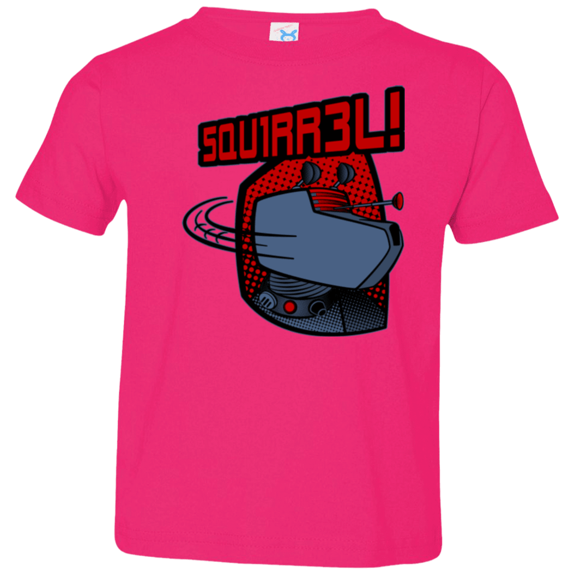 T-Shirts Hot Pink / 2T Squirrel Toddler Premium T-Shirt