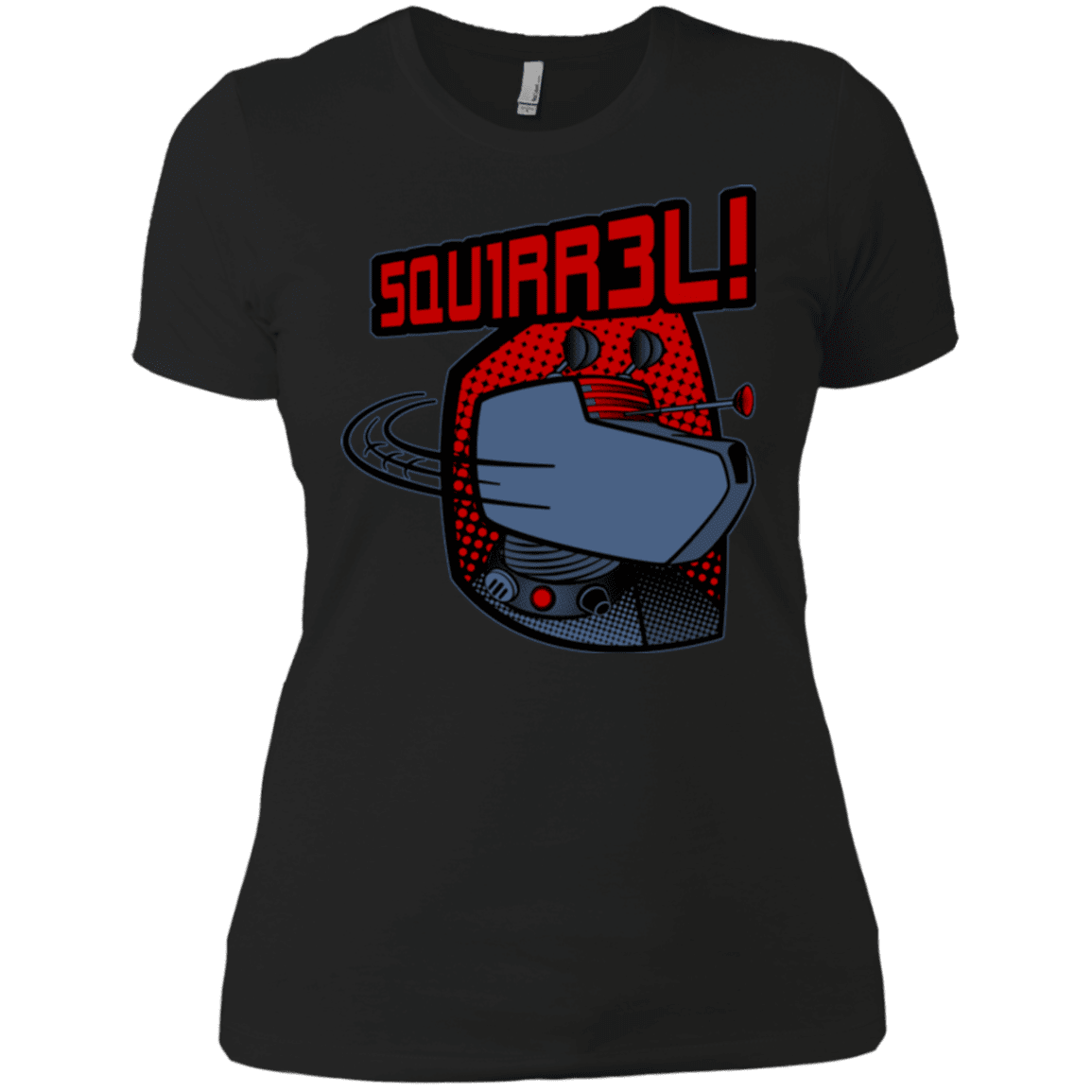 T-Shirts Black / X-Small Squirrel Women's Premium T-Shirt