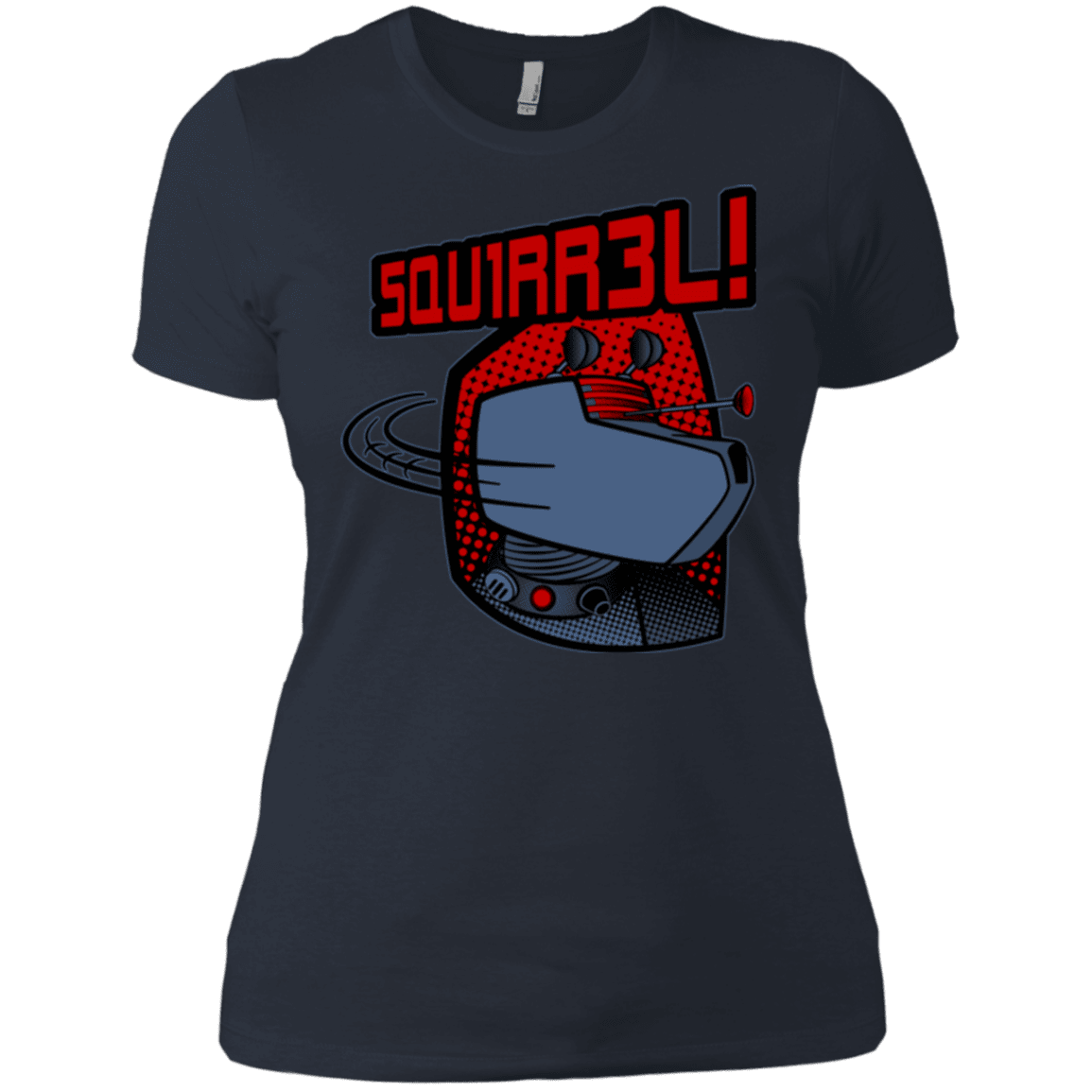 T-Shirts Indigo / X-Small Squirrel Women's Premium T-Shirt