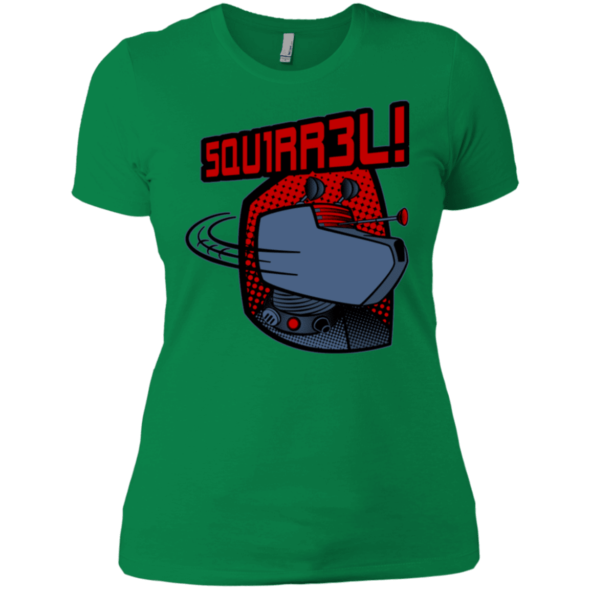 T-Shirts Kelly Green / X-Small Squirrel Women's Premium T-Shirt