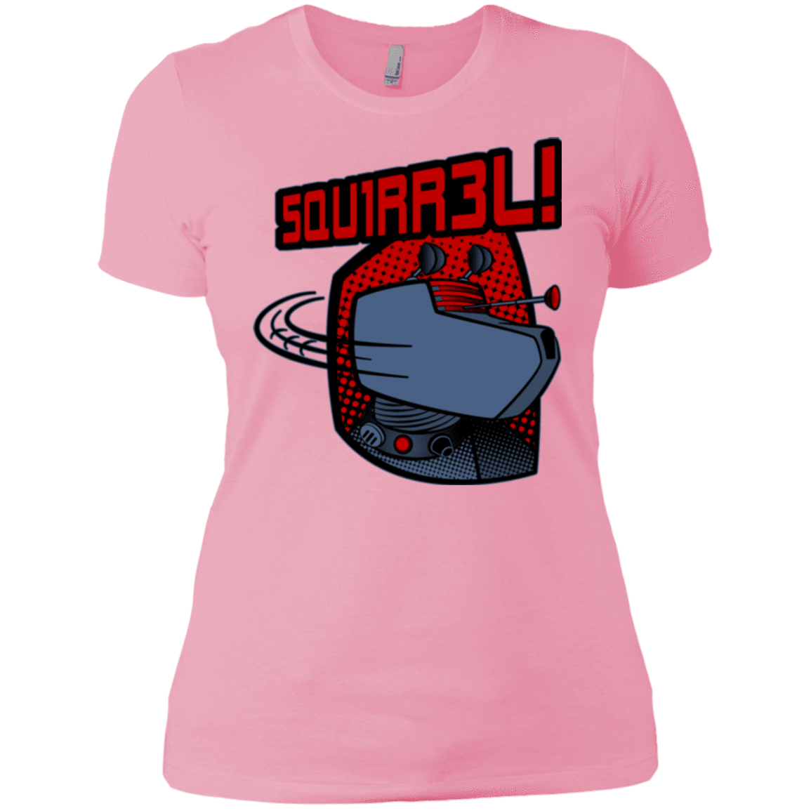 T-Shirts Light Pink / X-Small Squirrel Women's Premium T-Shirt