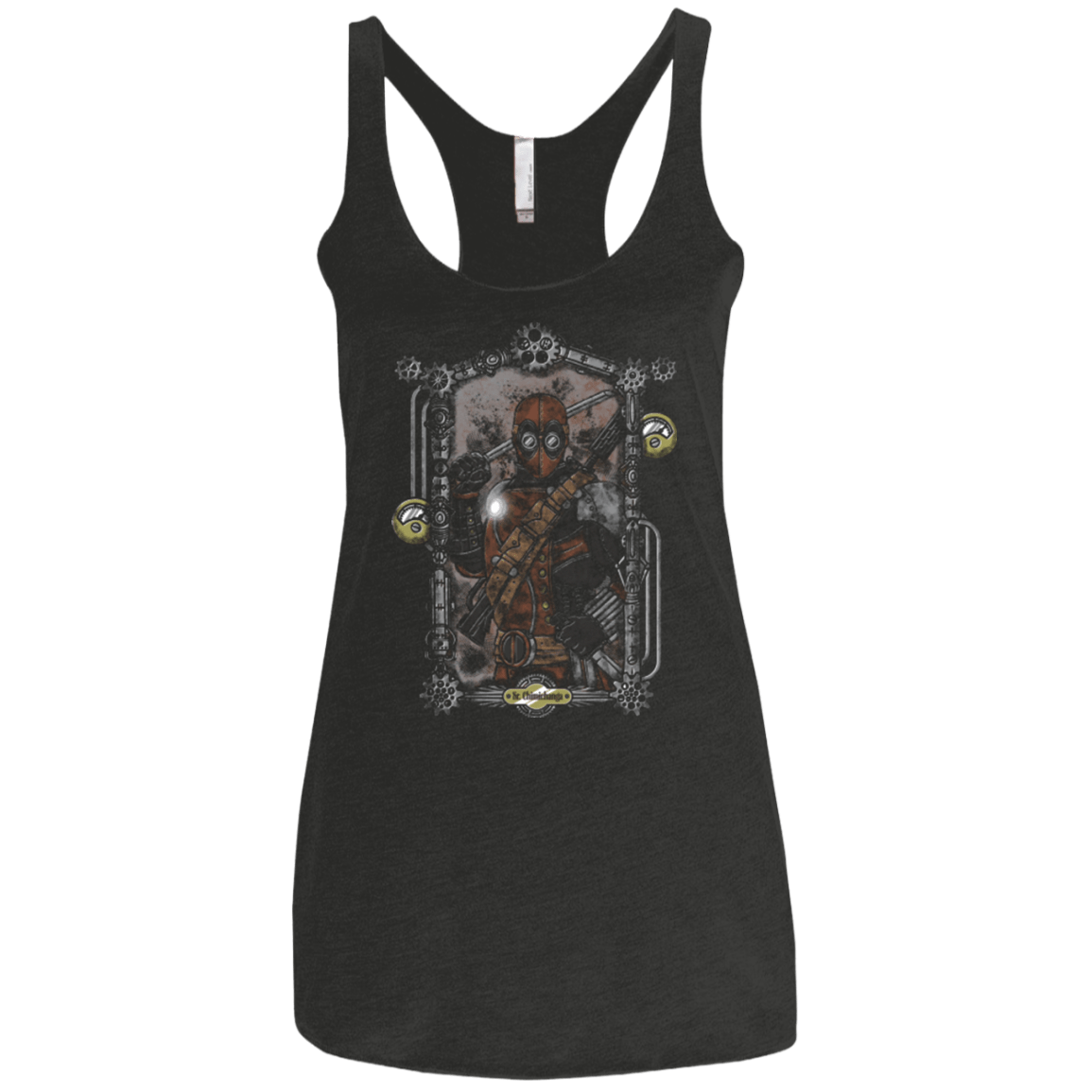 T-Shirts Vintage Black / X-Small Sr Chimichanga Women's Triblend Racerback Tank