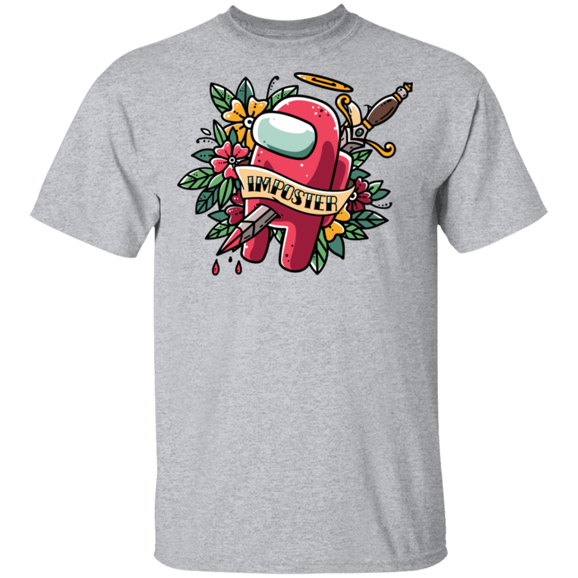 T-Shirts Sport Grey / S SS Tattoo T-Shirt