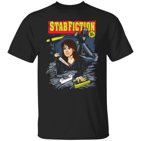 T-Shirts Black / S Stab Fiction T-Shirt