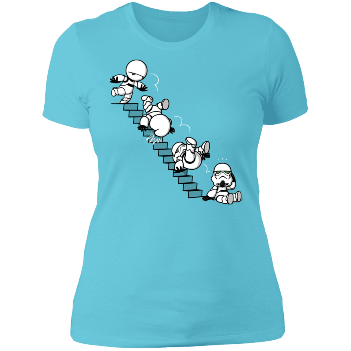 T-Shirts Cancun / S Stairs Trooper Women's Premium T-Shirt