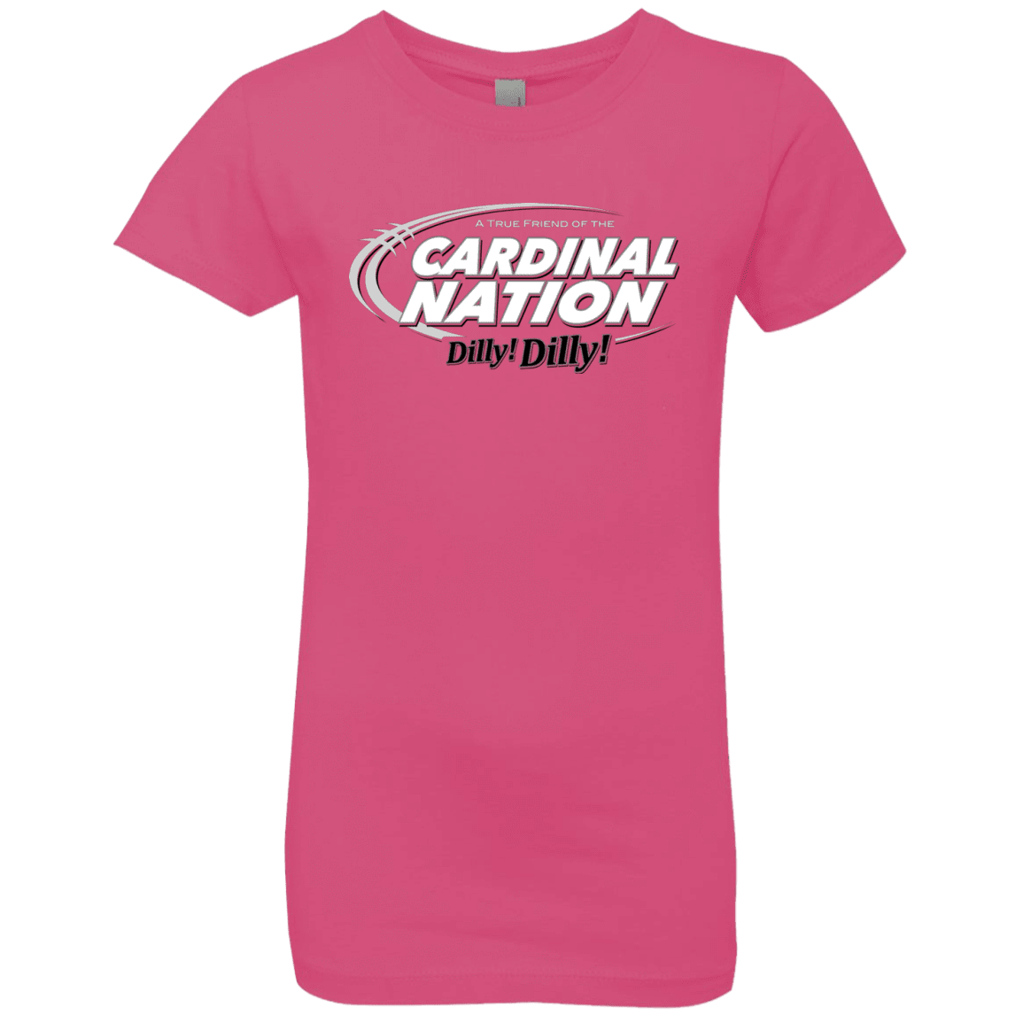 T-Shirts Hot Pink / YXS Stanford Dilly Dilly Girls Premium T-Shirt