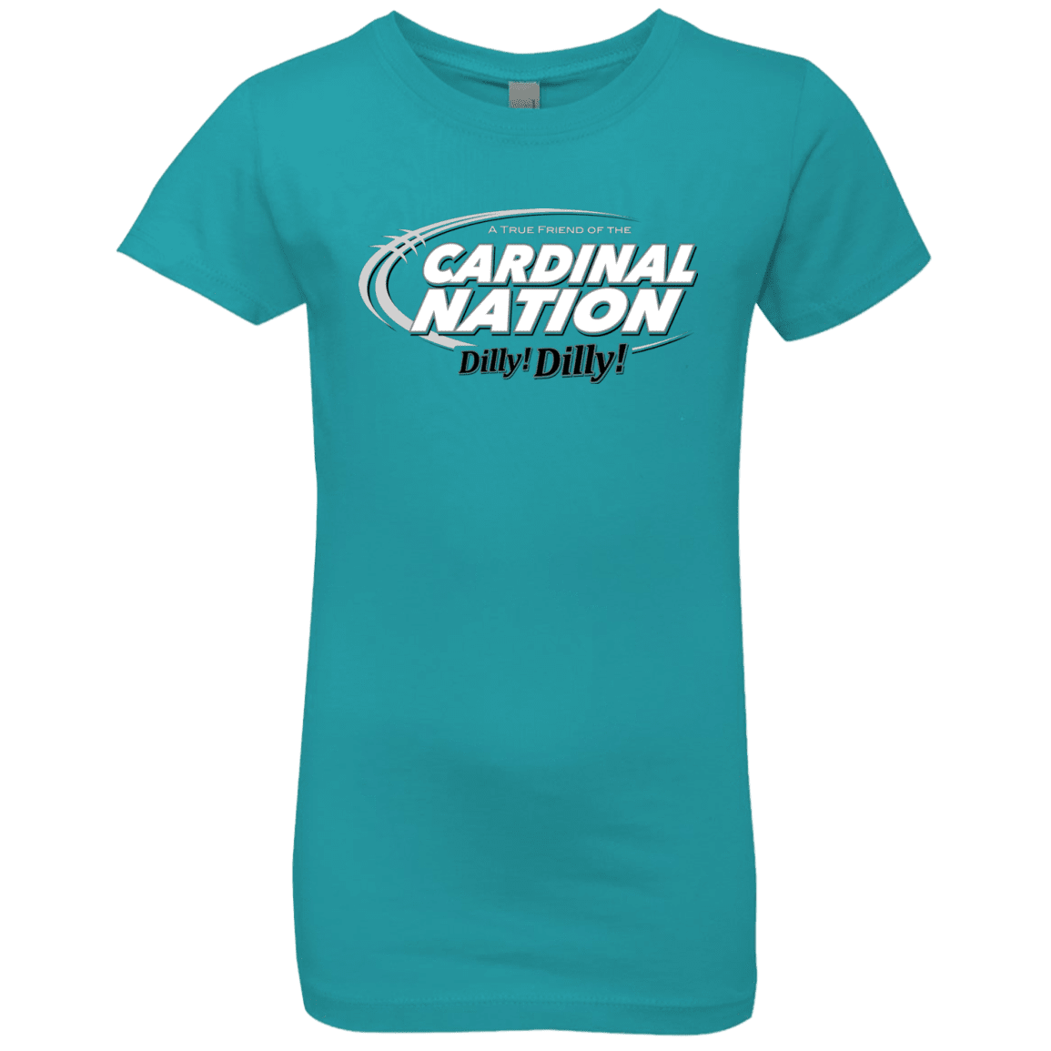 T-Shirts Tahiti Blue / YXS Stanford Dilly Dilly Girls Premium T-Shirt