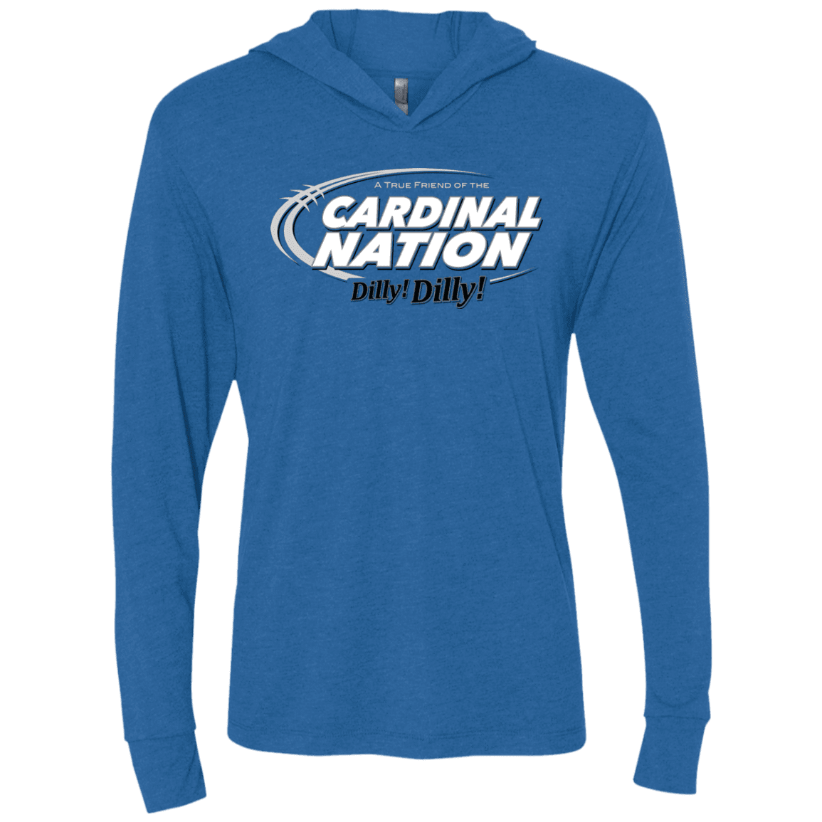 T-Shirts Vintage Royal / X-Small Stanford Dilly Dilly Triblend Long Sleeve Hoodie Tee