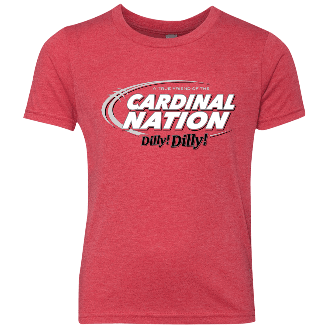 T-Shirts Vintage Red / YXS Stanford Dilly Dilly Youth Triblend T-Shirt