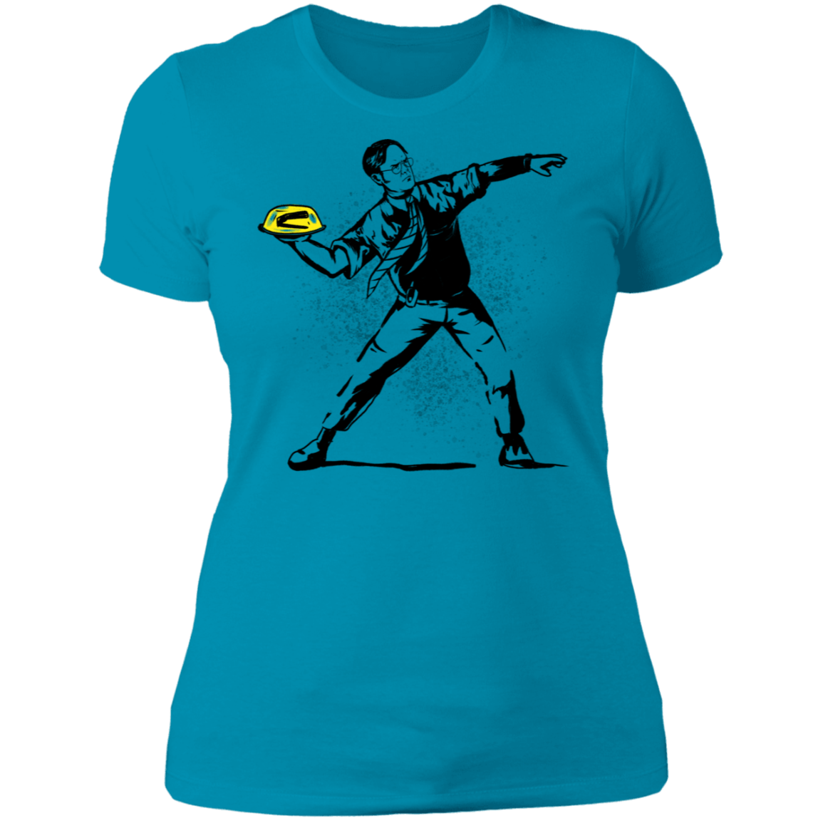 T-Shirts Turquoise / S Stapler Inside Jelly Women's Premium T-Shirt