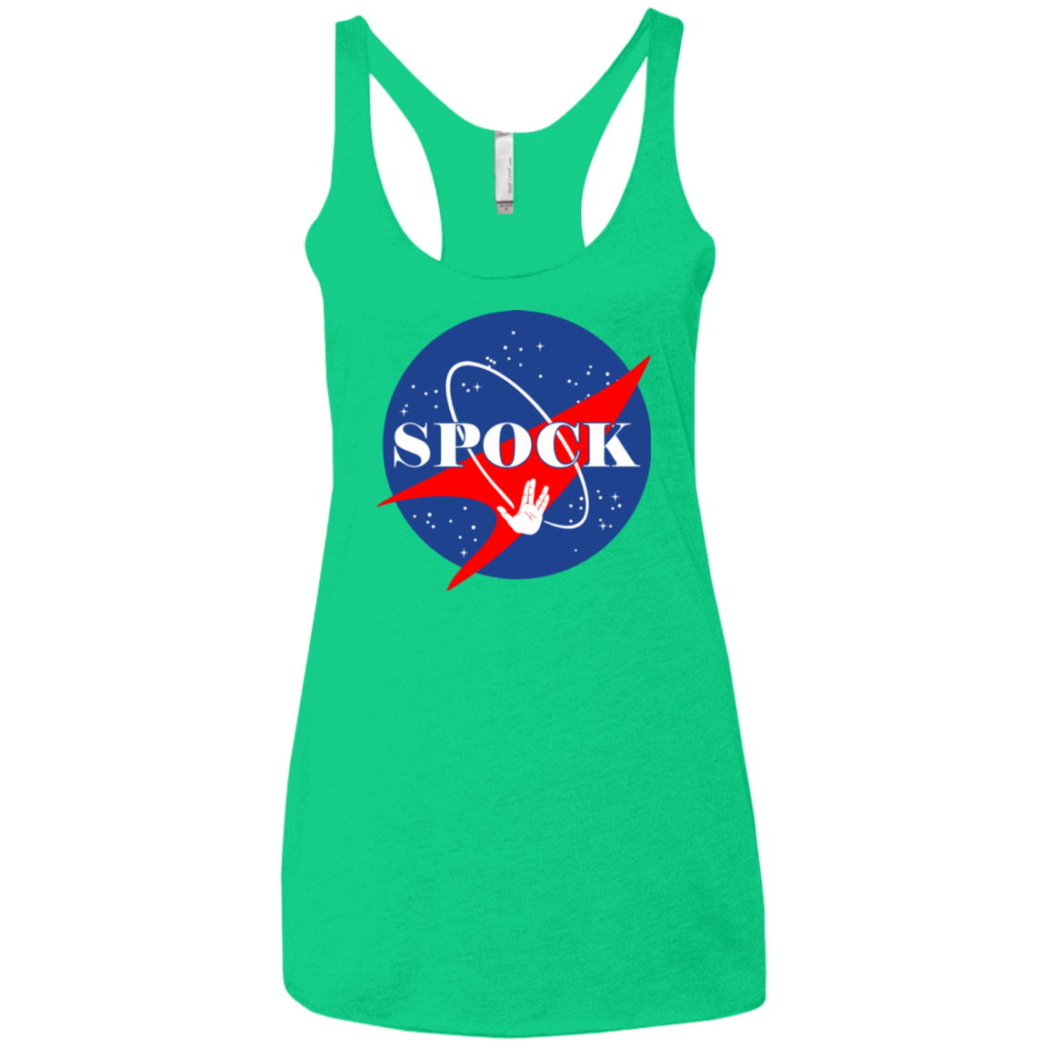 T-Shirts Envy / X-Small Star captain Women's Triblend Racerback Tank
