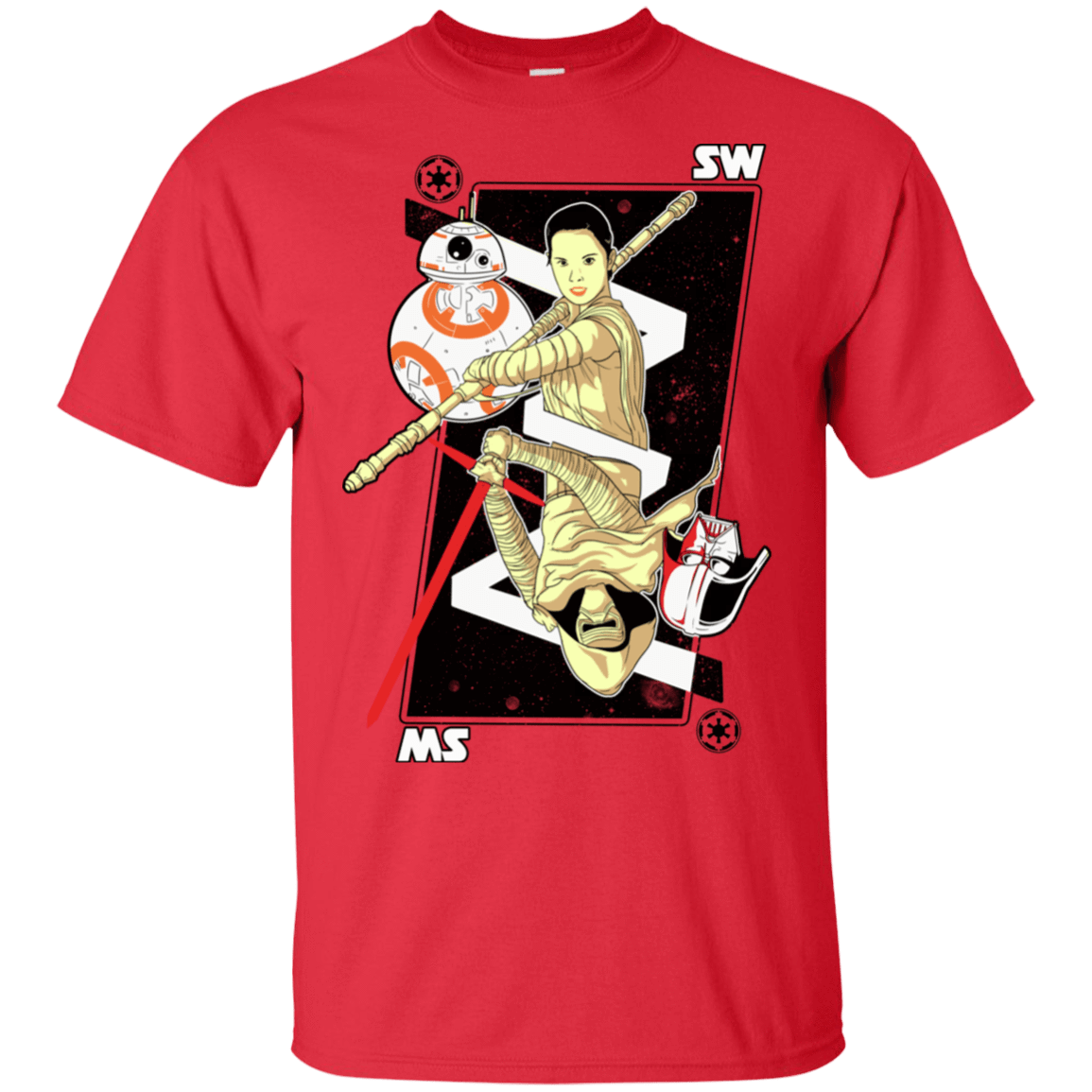 T-Shirts Red / S Star Card T-Shirt