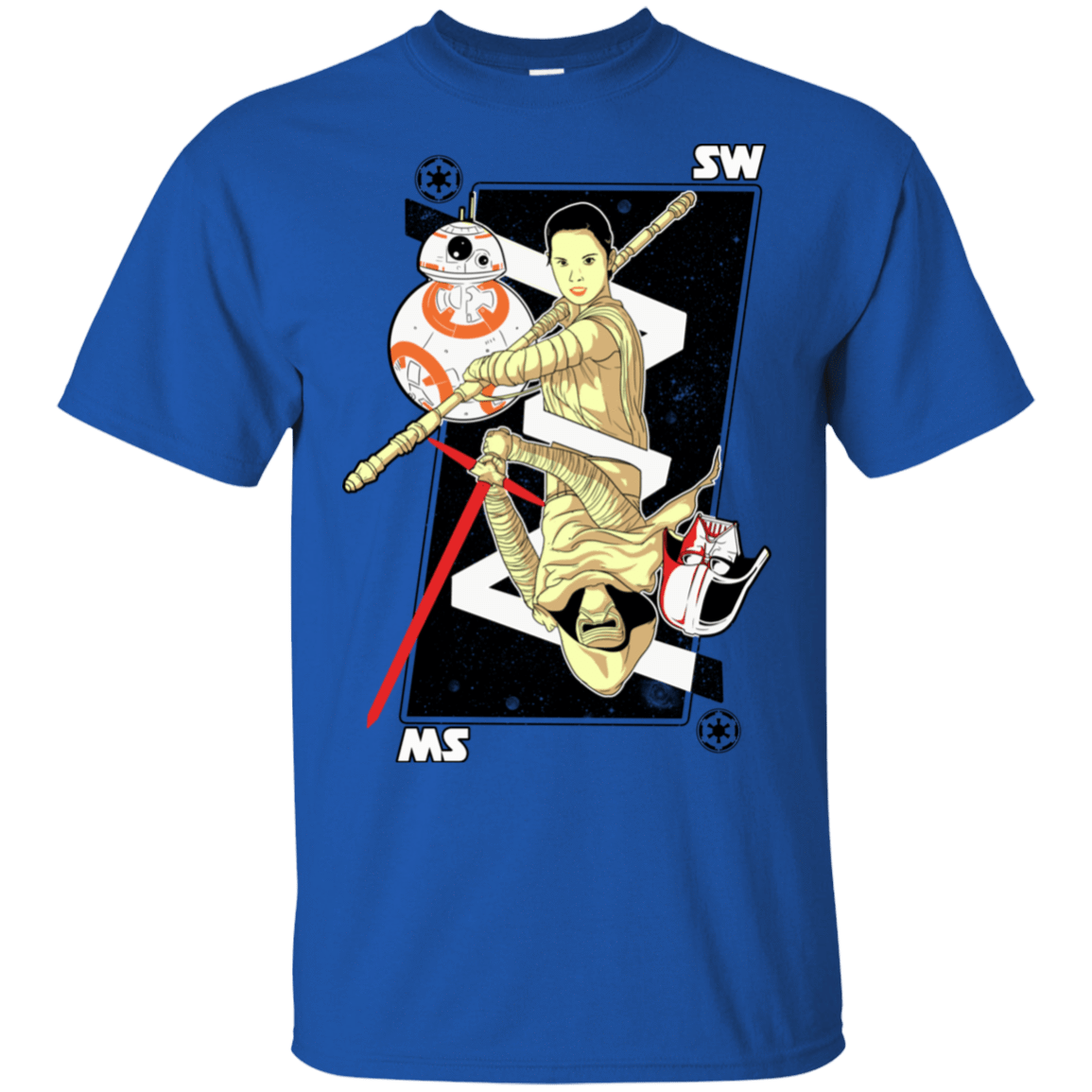 T-Shirts Royal / S Star Card T-Shirt