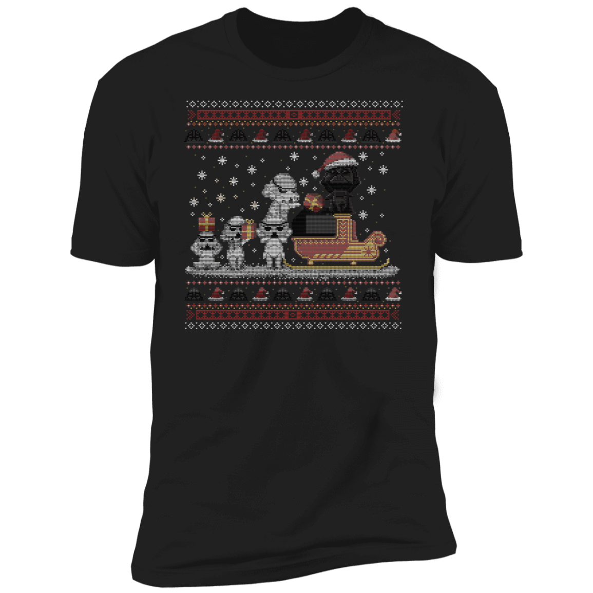 T-Shirts Black / X-Small Star Christmas Men's Premium T-Shirt