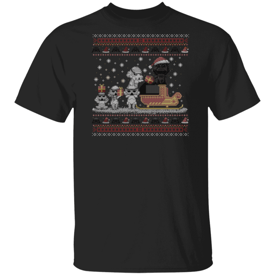 T-Shirts Black / S Star Christmas T-Shirt