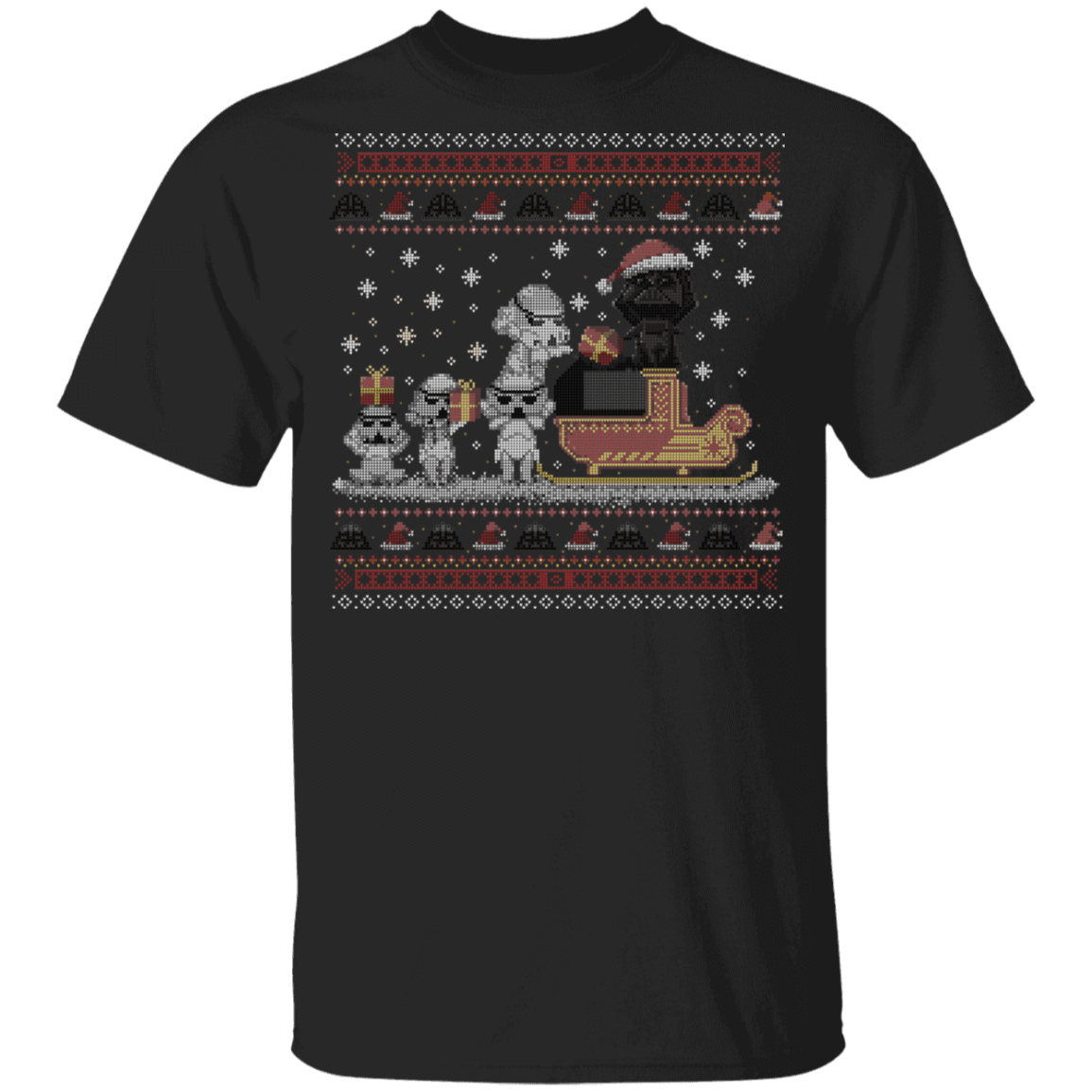 T-Shirts Black / YXS Star Christmas Youth T-Shirt