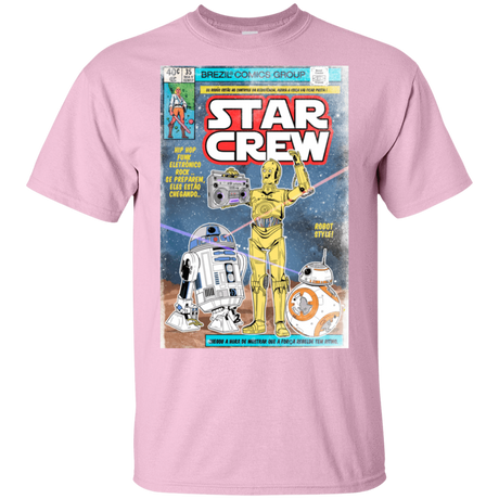 T-Shirts Light Pink / S Star Crew T-Shirt