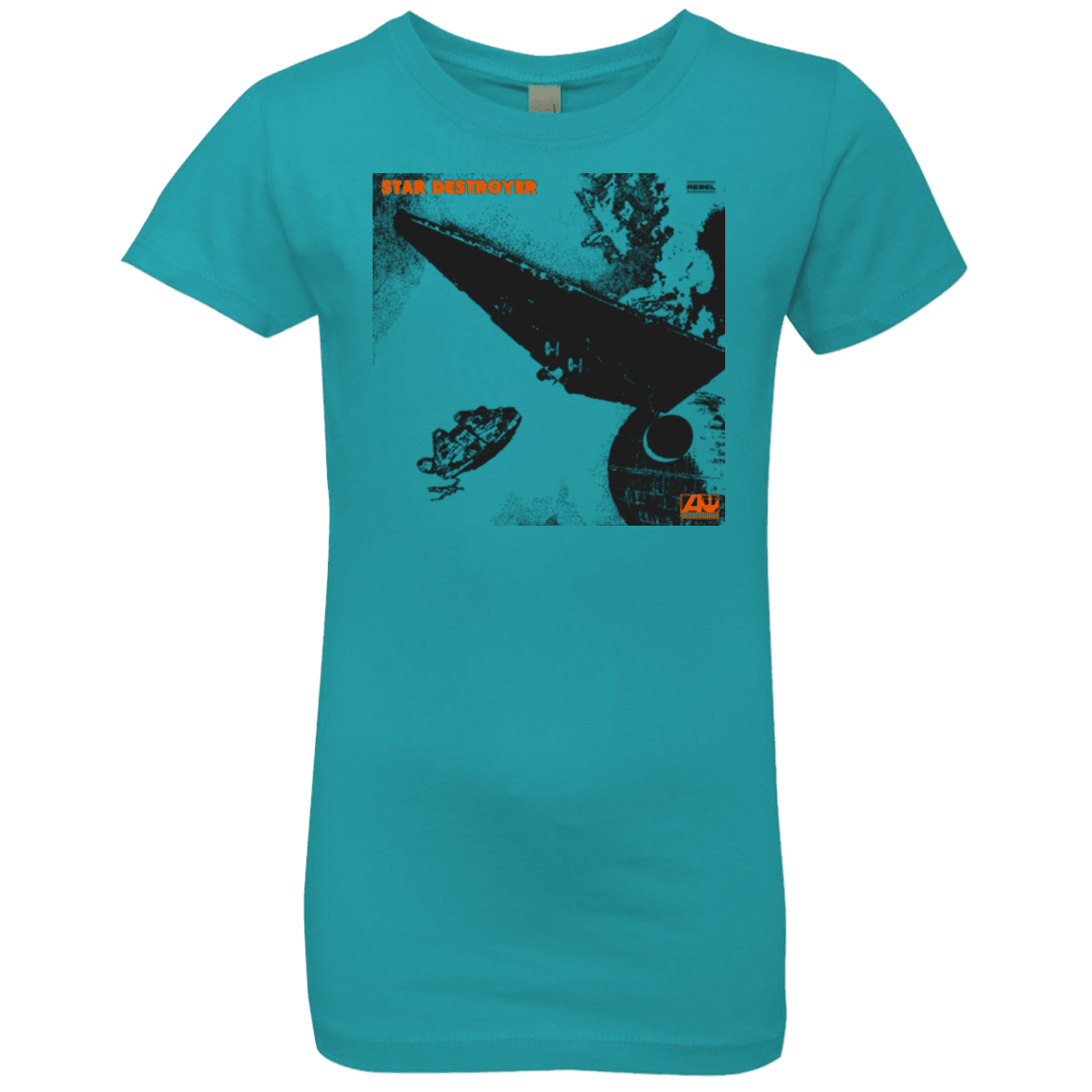 T-Shirts Tahiti Blue / YXS Star Destroyer Girls Premium T-Shirt