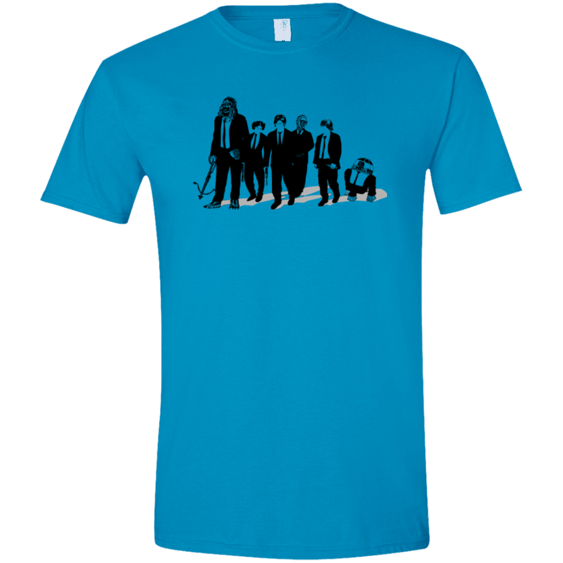 T-Shirts Sapphire / S Star Dogs Men's Semi-Fitted Softstyle