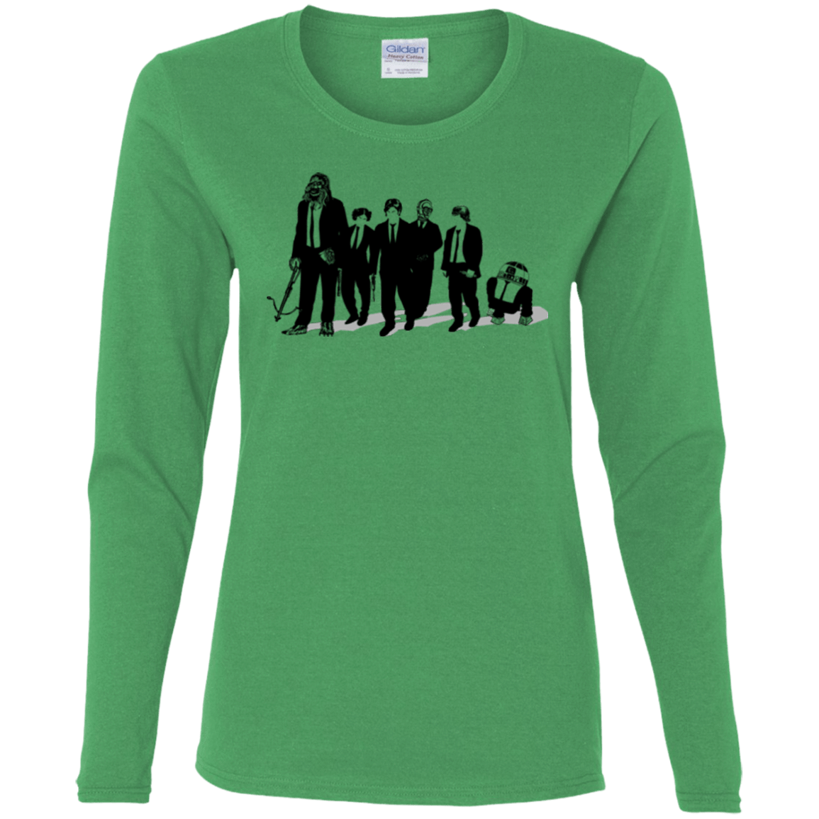 T-Shirts Irish Green / S Star Dogs Women's Long Sleeve T-Shirt