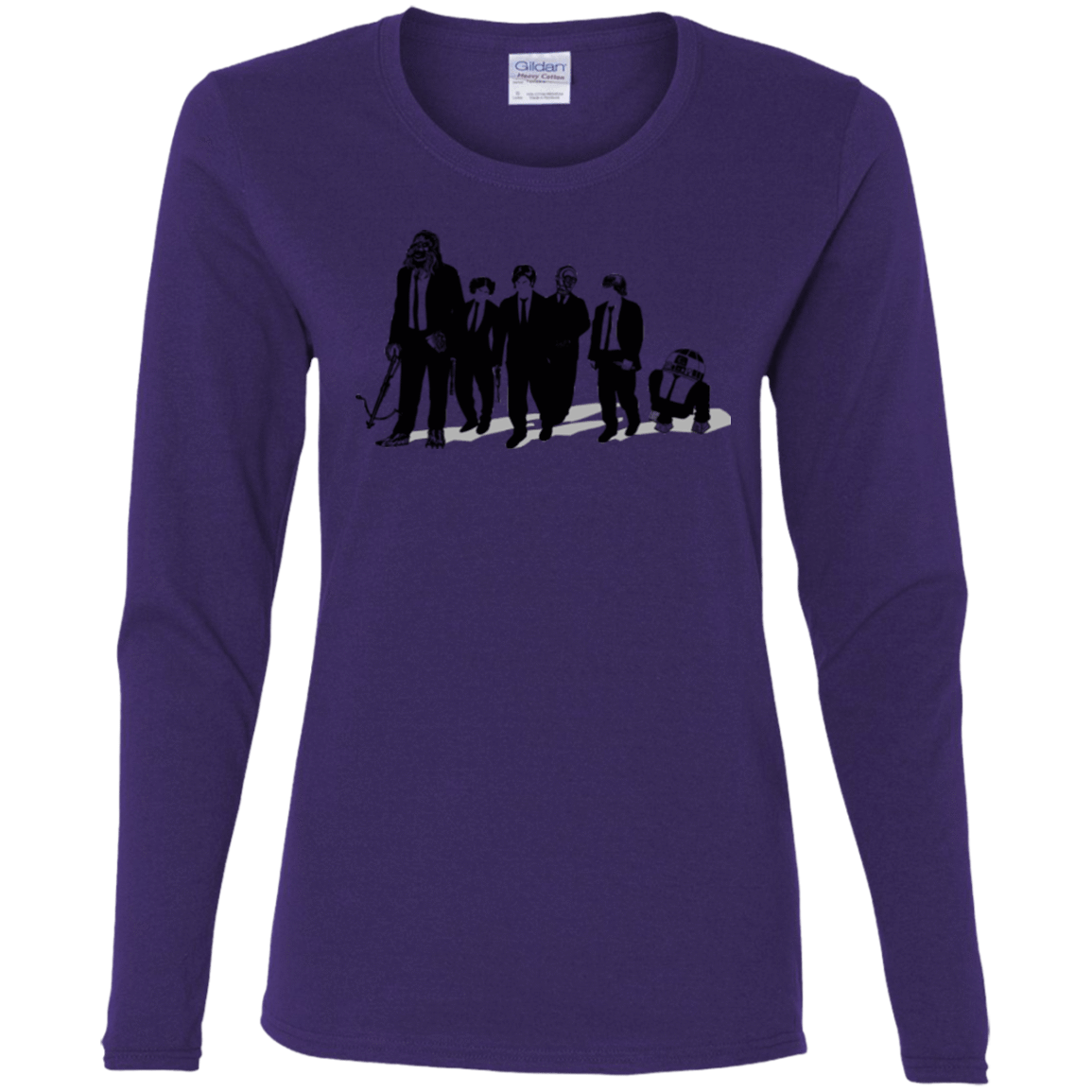T-Shirts Purple / S Star Dogs Women's Long Sleeve T-Shirt
