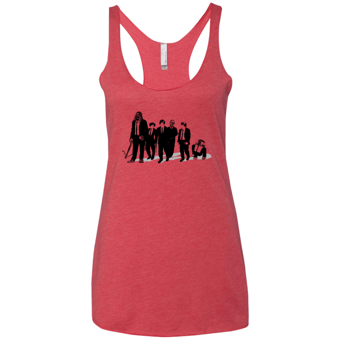 T-Shirts Vintage Red / X-Small Star Dogs Women's Triblend Racerback Tank