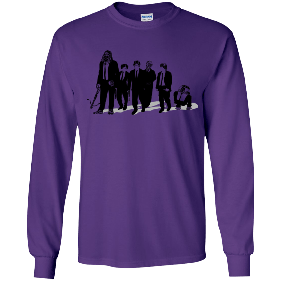 T-Shirts Purple / YS Star Dogs Youth Long Sleeve T-Shirt