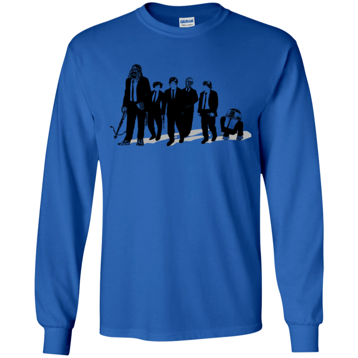 T-Shirts Royal / YS Star Dogs Youth Long Sleeve T-Shirt