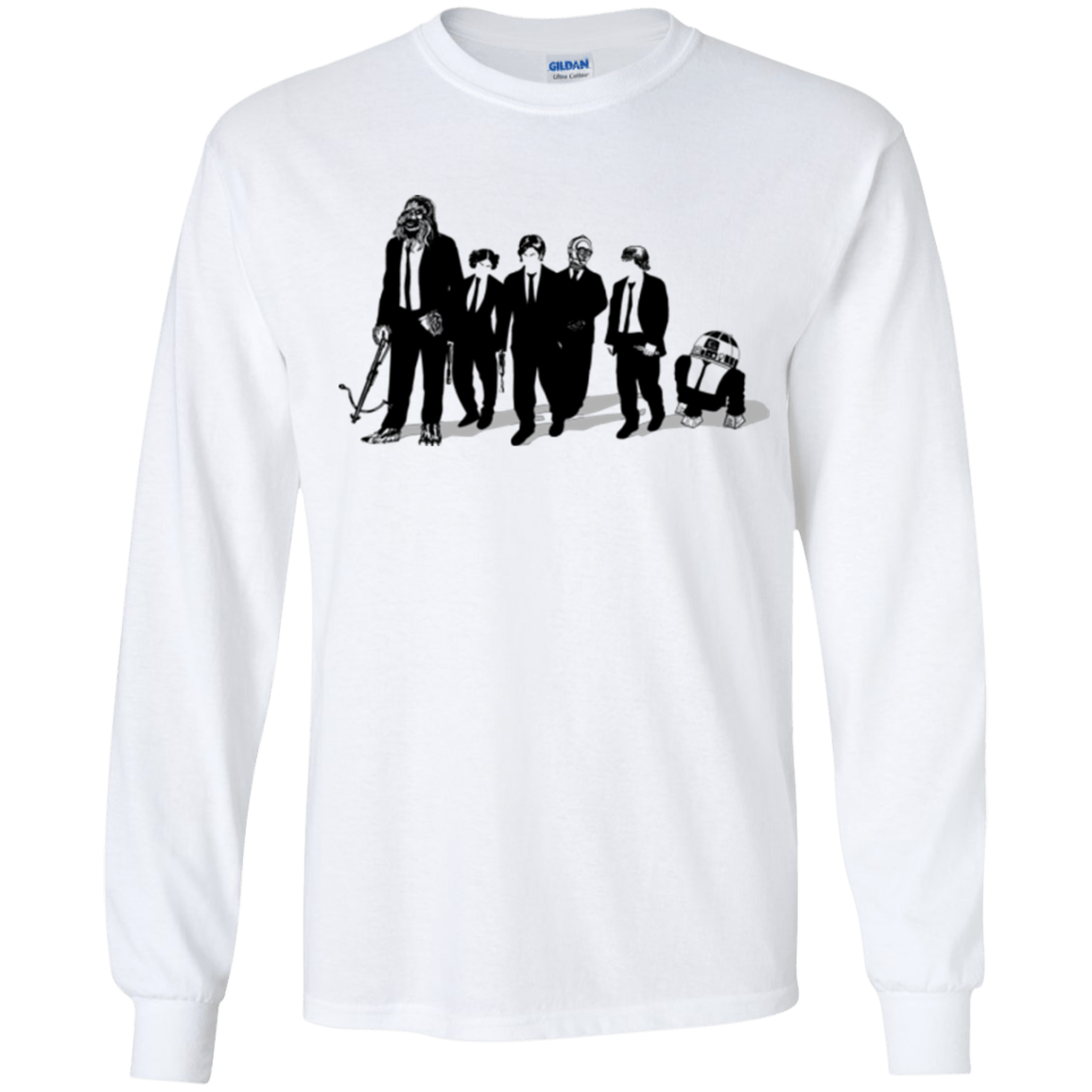 T-Shirts White / YS Star Dogs Youth Long Sleeve T-Shirt