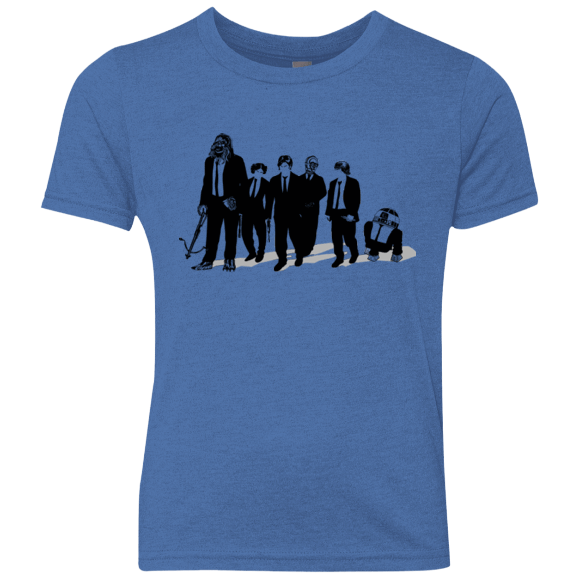 T-Shirts Vintage Royal / YXS Star Dogs Youth Triblend T-Shirt