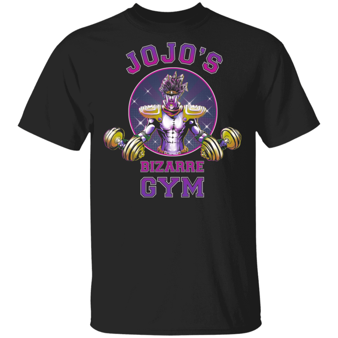 T-Shirts Black / S Star Platinum Bizarre Gym T-Shirt