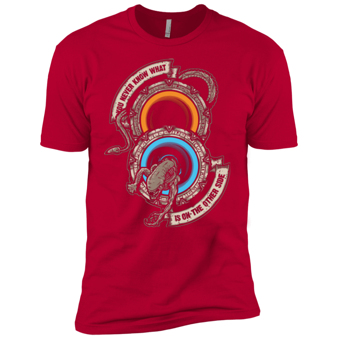 T-Shirts Red / YXS STAR PORTALS Boys Premium T-Shirt