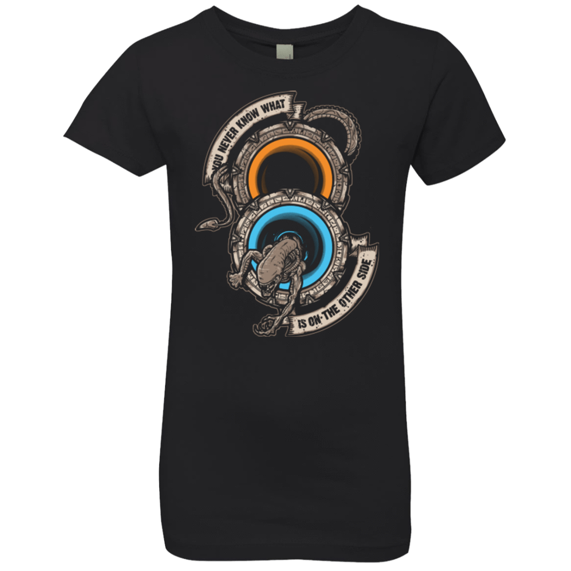 T-Shirts Black / YXS STAR PORTALS Girls Premium T-Shirt