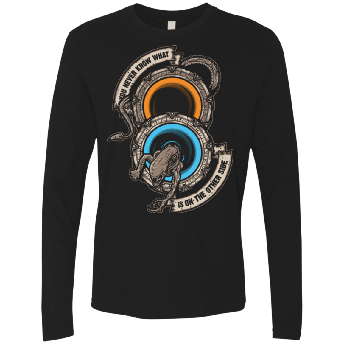 T-Shirts Black / Small STAR PORTALS Men's Premium Long Sleeve