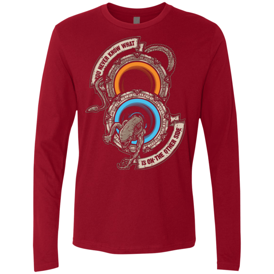 T-Shirts Cardinal / Small STAR PORTALS Men's Premium Long Sleeve