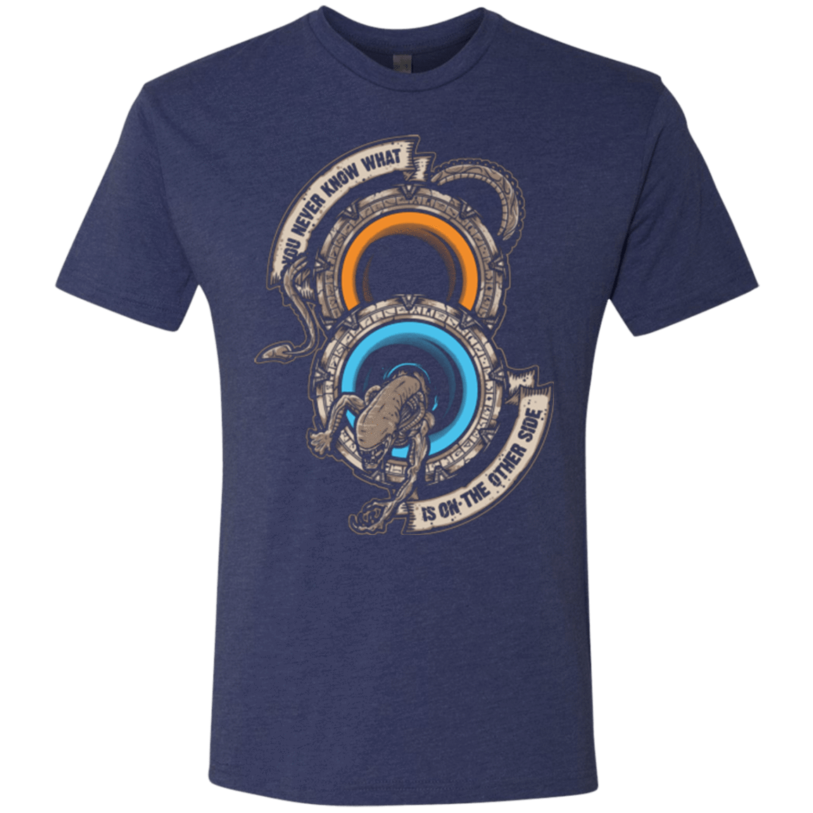 T-Shirts Vintage Navy / Small STAR PORTALS Men's Triblend T-Shirt