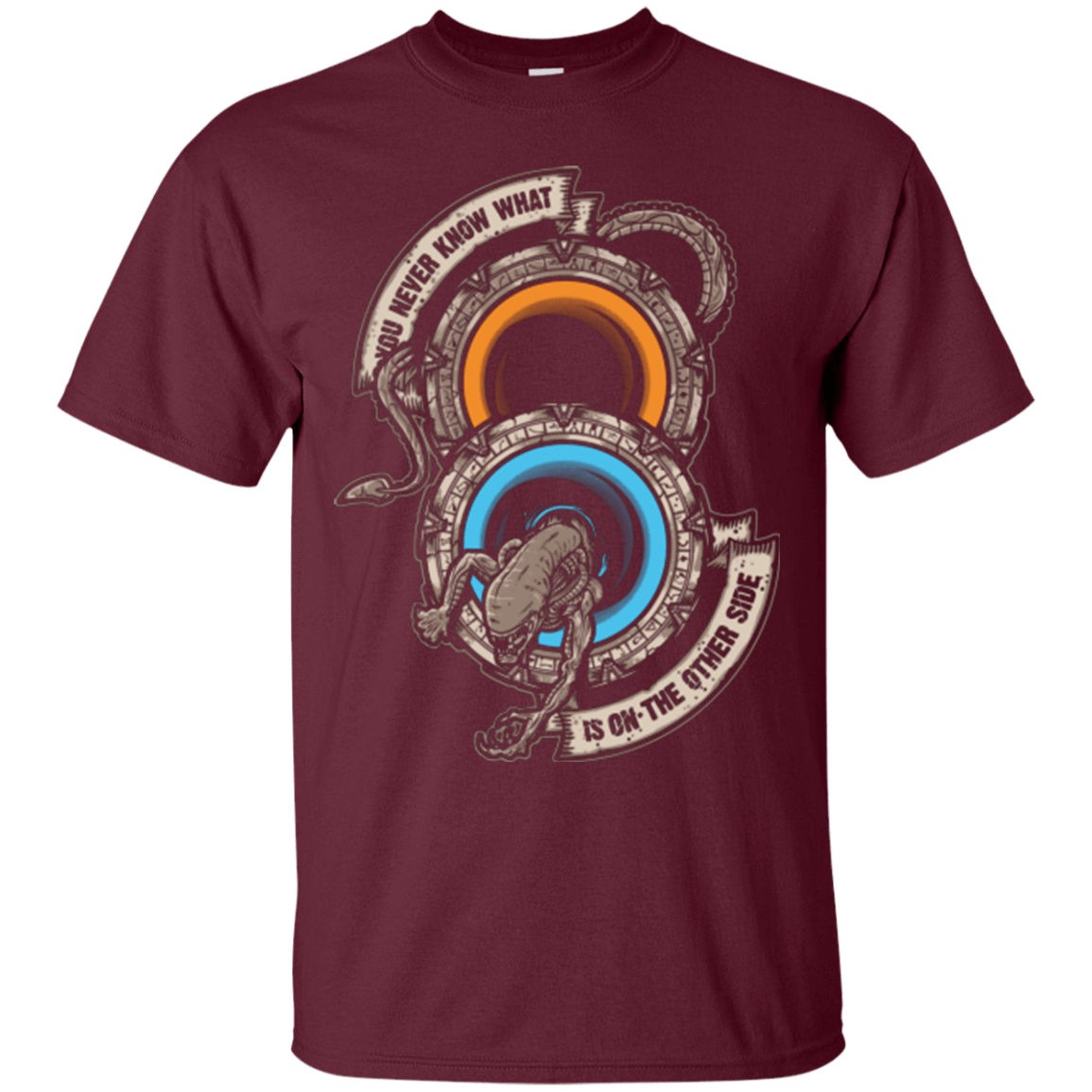 T-Shirts Maroon / Small STAR PORTALS T-Shirt