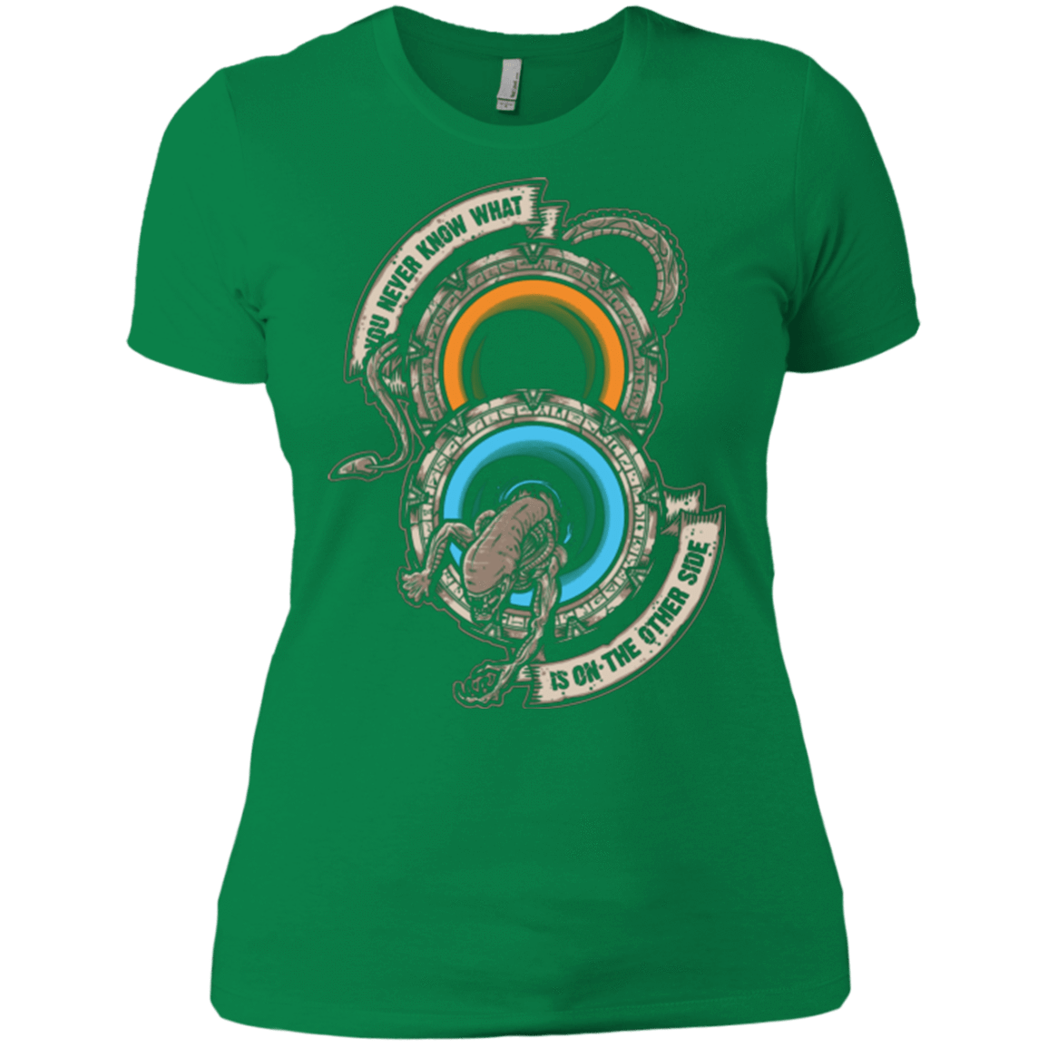 T-Shirts Kelly Green / X-Small STAR PORTALS Women's Premium T-Shirt