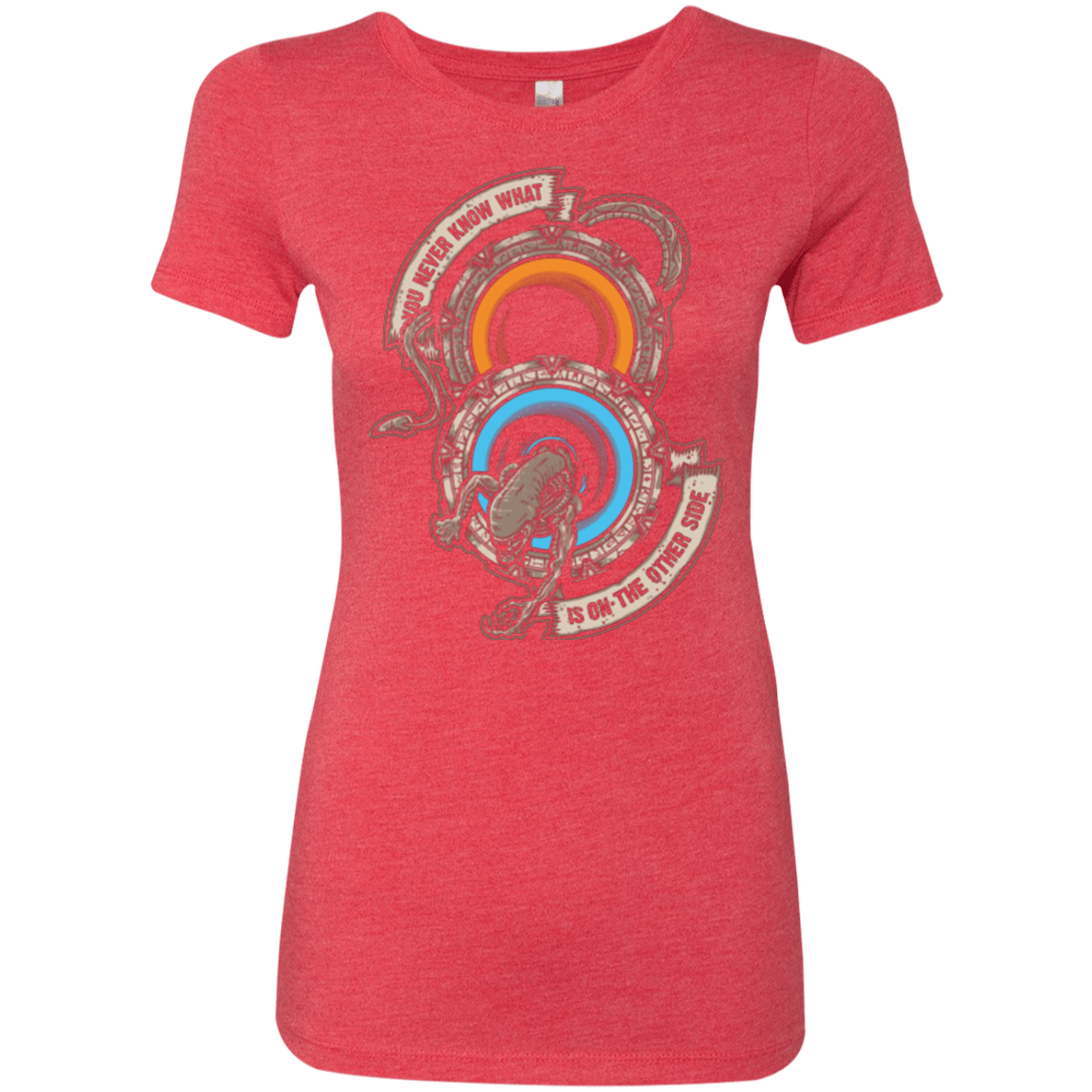T-Shirts Vintage Red / Small STAR PORTALS Women's Triblend T-Shirt