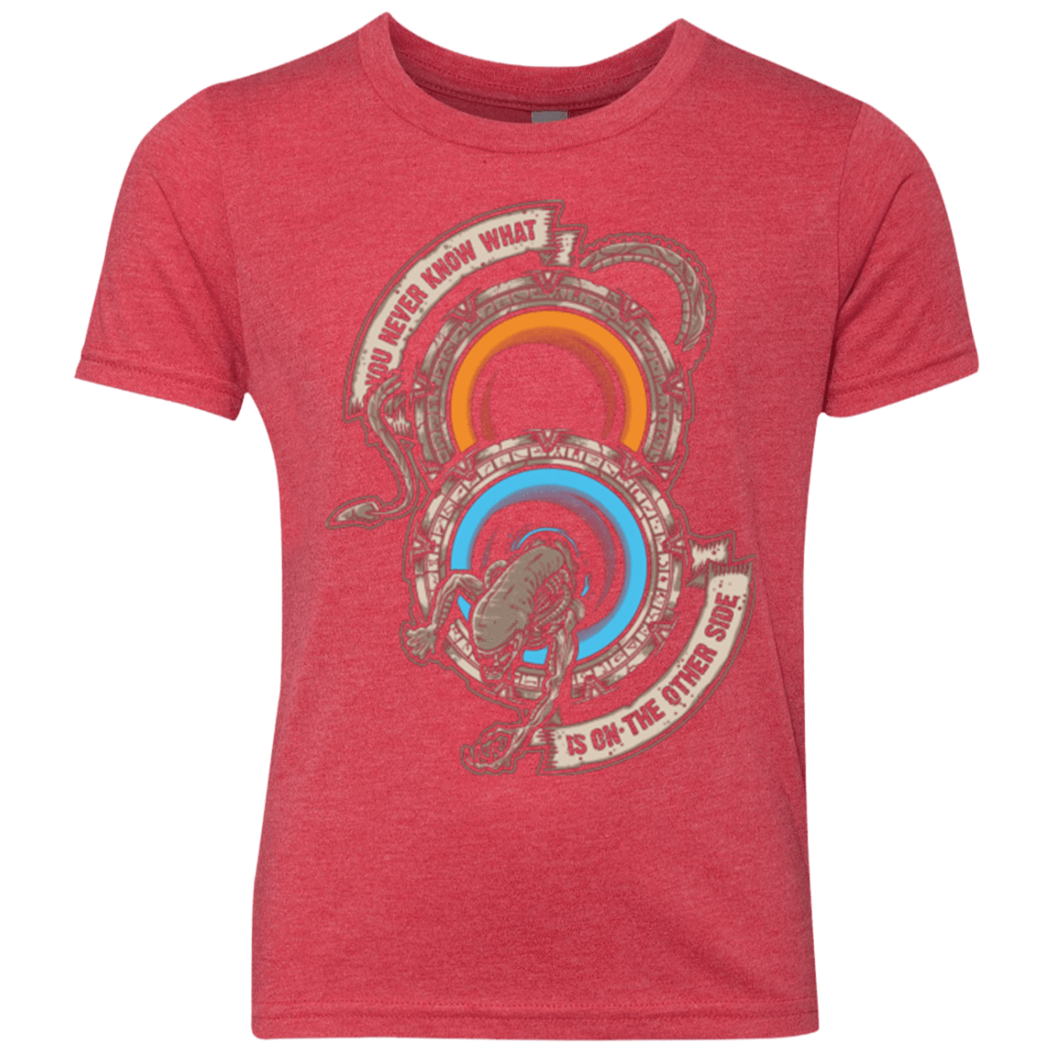 T-Shirts Vintage Red / YXS STAR PORTALS Youth Triblend T-Shirt