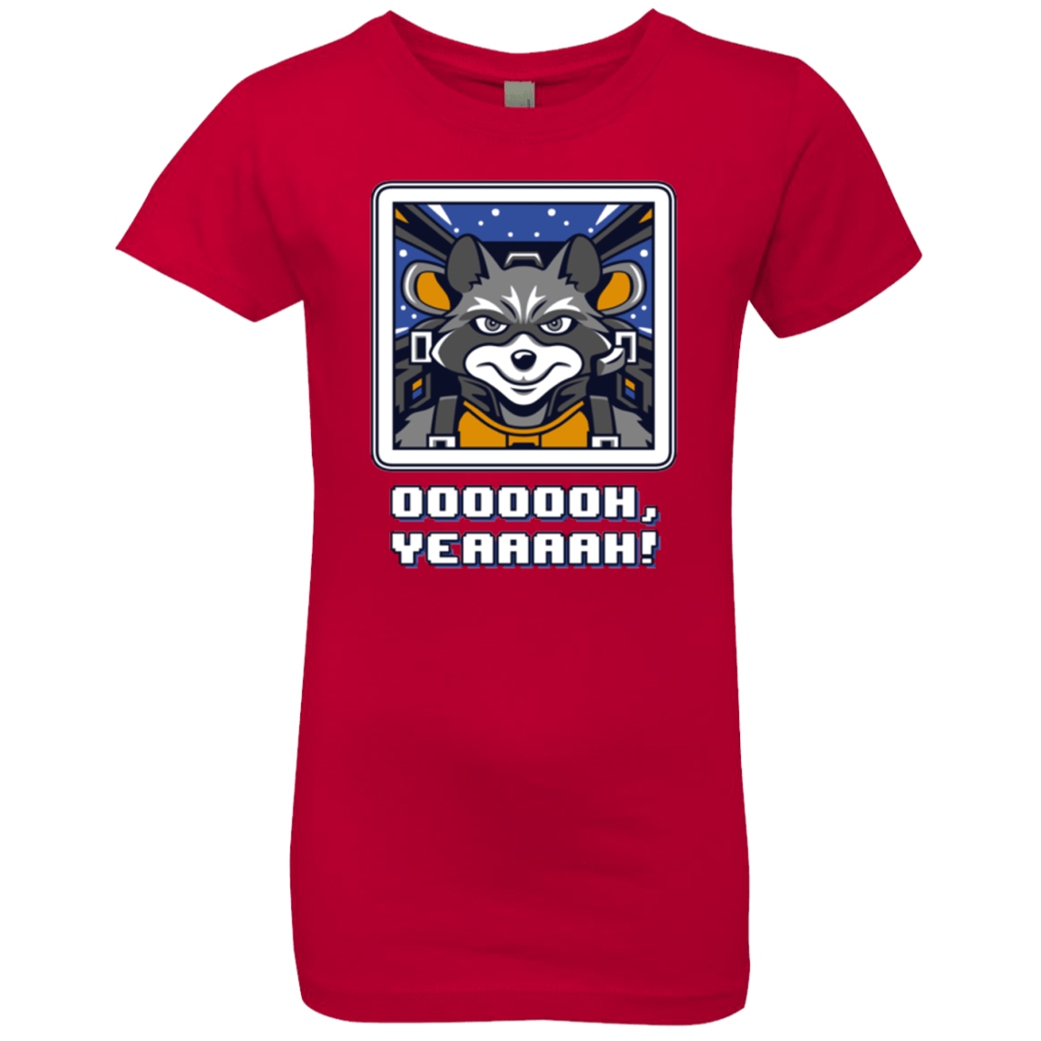 Star Raccoon Girls Premium T-Shirt