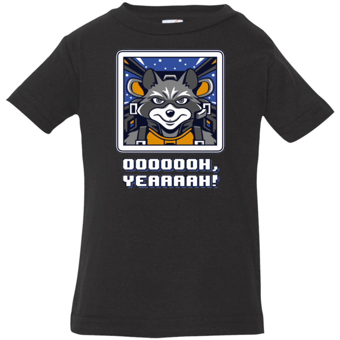 T-Shirts Black / 6 Months Star Raccoon Infant PremiumT-Shirt